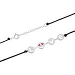 Collier Argent Dustin Cordon Pastilles Oxyde - Colliers fantaisie Femme | Histoire d&rsquo;Or