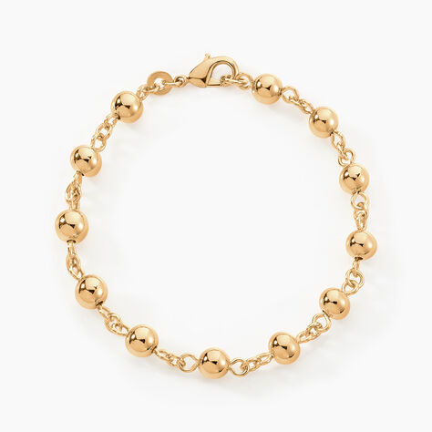 Bracelet Viperine Plaqué Or Jaune - Bracelets chaîne Femme | Histoire d’Or