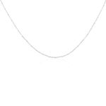 Collier Polka Argent Blanc - Ras de cou Femme | Histoire d&rsquo;Or