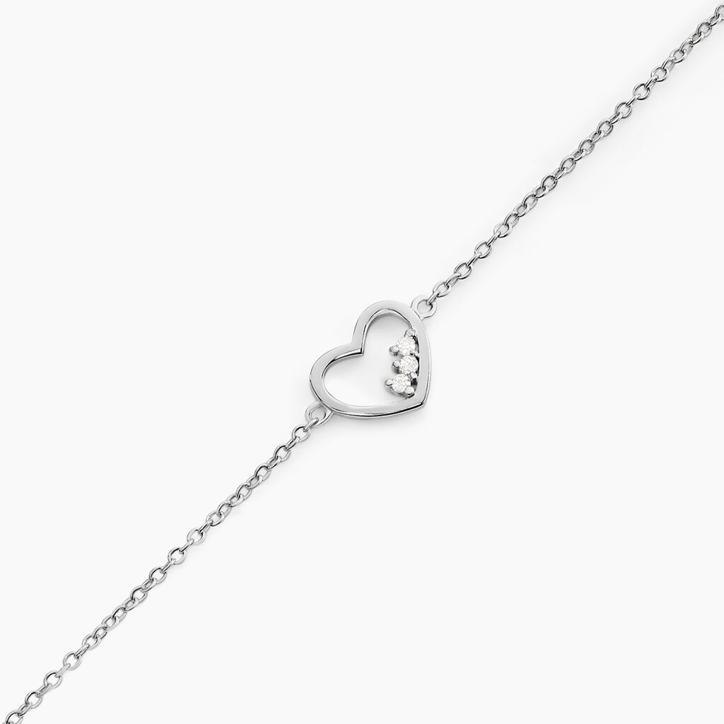 Bracelet Argent Shelan Oxydes De Zirconium - Bracelets Femme | Histoire d’Or
