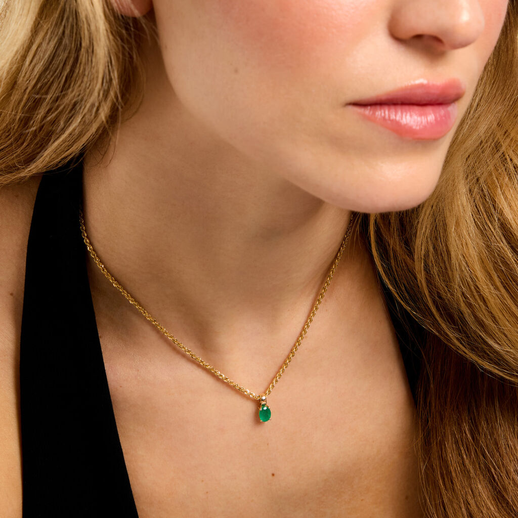 Collier Heritage Or Jaune Emeraude - Colliers Femme | Histoire d&rsquo;Or