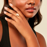 Bague Demetrios Or Jaune Cam&eacute;e - Bagues solitaires Femme | Histoire d&rsquo;Or