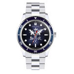 Montre Pierre Lannier &Eacute;lys&eacute;e Bleu - Montres Homme | Histoire d&rsquo;Or