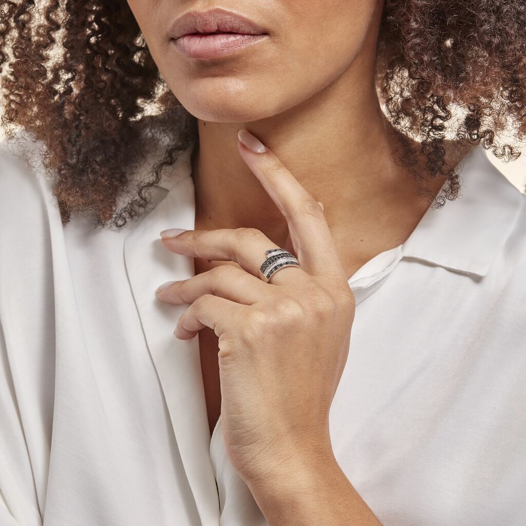 Bague Heldea Or Blanc Diamant - Bagues avec pierre Femme | Histoire d’Or