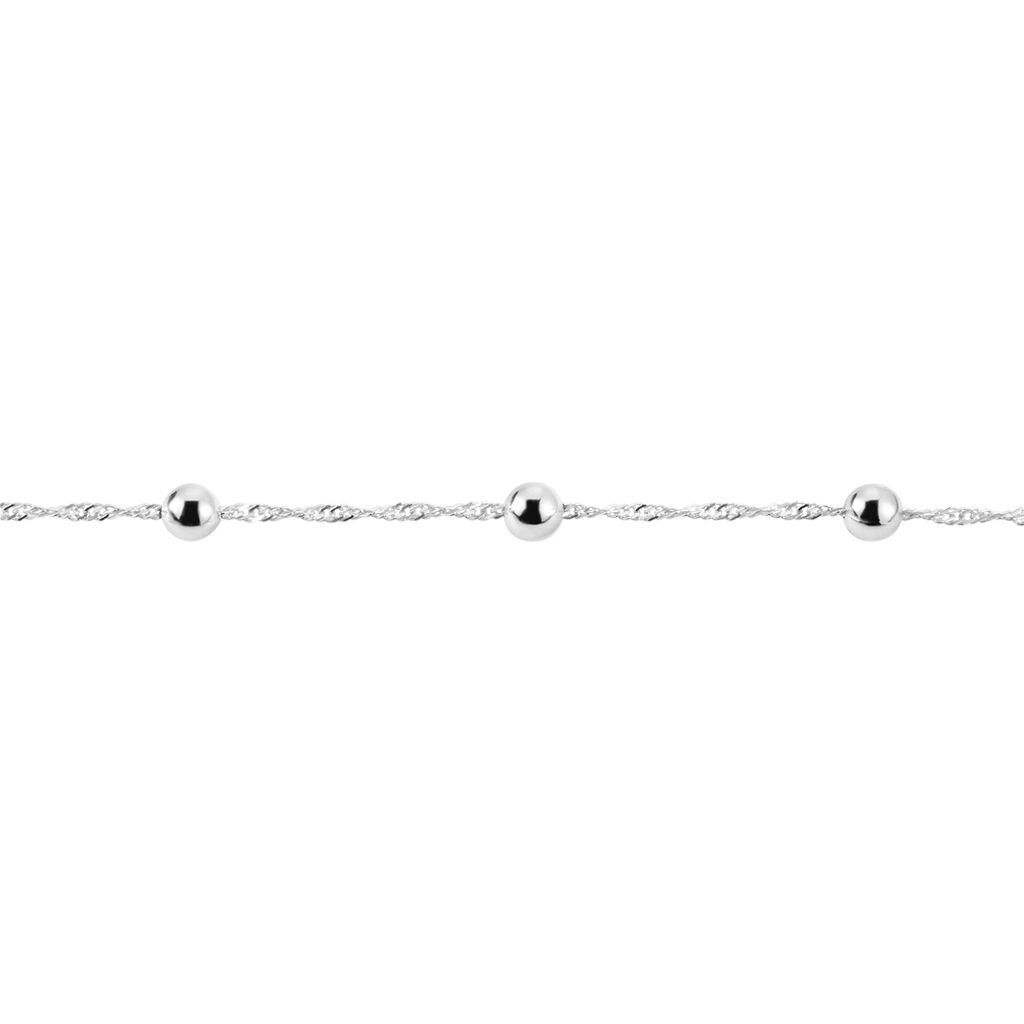 Bracelet Amarylis Argent Blanc - Bracelets Femme | Histoire d’Or