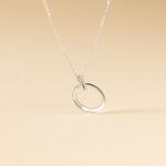 Collier Melissande Or Blanc Diamant - Colliers Femme | Histoire d&rsquo;Or