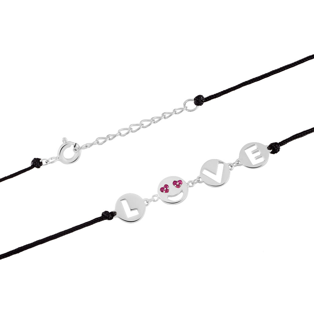 Collier Argent Dustin Cordon Pastilles Oxyde - Colliers fantaisie Femme | Histoire d’Or