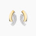 Boucles D'oreilles Puces Vero Or Jaune Oxyde De Zirconium - Clous d'oreilles Femme | Histoire d’Or