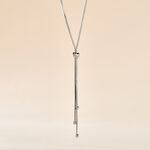 Collier Giorgia Argent Blanc - Colliers fantaisie Femme | Histoire d&rsquo;Or