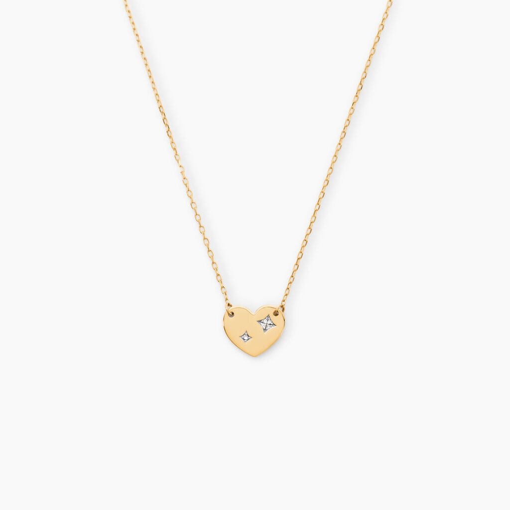 Collier Headley Or Jaune Diamant - Colliers Femme | Histoire d’Or
