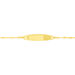 Bracelet Identité Eowyn Maille Fantaisie Or Jaune - Bracelets Communion Enfant | Histoire d’Or