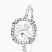 Bague Adrienne Or Blanc Oxyde De Zirconium - Bagues solitaires Femme | Histoire d’Or