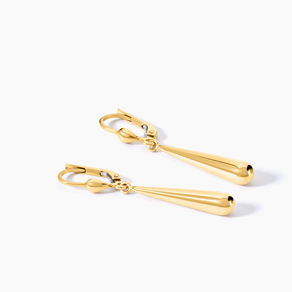 Boucles D'Oreilles Pendantes Botum Or Jaune - Boucles d'oreilles pendantes Femme | Histoire d&rsquo;Or