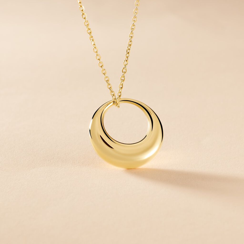 Collier Creolia Acier Jaune - Colliers fantaisie Femme | Histoire d&rsquo;Or