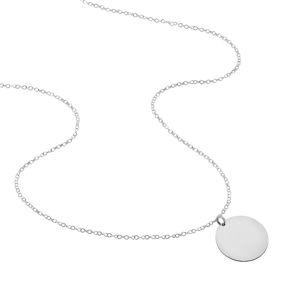 Collier Paula Argent Blanc - Colliers fantaisie Femme | Histoire d&rsquo;Or