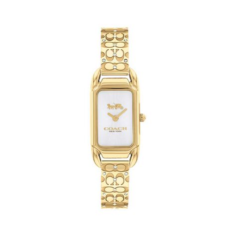 Montre Coach Cadie Blanc - Montres Femme | Histoire d&rsquo;Or