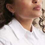 Boucles D'oreilles Pendantes Cherise Argent Blanc - Boucles d'oreilles fantaisie Femme | Histoire d&rsquo;Or