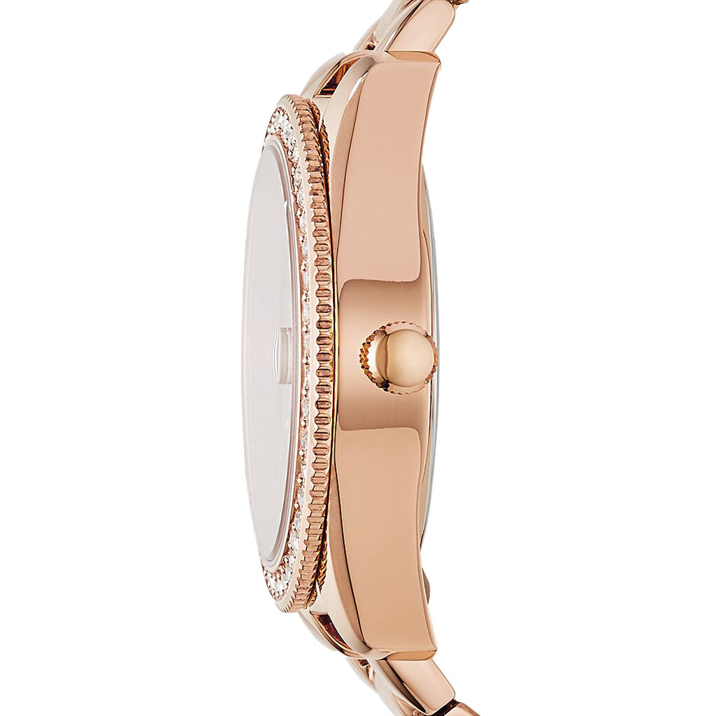 Montre Fossil Scarlette Rose - Id&eacute;es cadeaux Femme | Histoire d&rsquo;Or