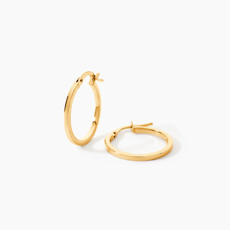 Cr&eacute;oles Thyrza Or Jaune - Boucles d'oreilles cr&eacute;oles Femme | Histoire d&rsquo;Or