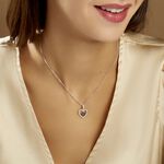 Collier Yelin Argent Blanc Oxyde De Zirconium - Colliers fantaisie Femme | Histoire d&rsquo;Or