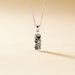 Pendentif Tiki Argent Blanc Onyx - Pendentifs Femme | Histoire d’Or