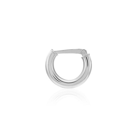 Créole Unitaire Agavie Or Blanc - Boucles d'oreilles créoles Famille | Histoire d’Or