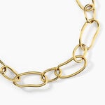 Collier Cecilie Acier Jaune - F&ecirc;te des m&egrave;res Femme | Histoire d&rsquo;Or