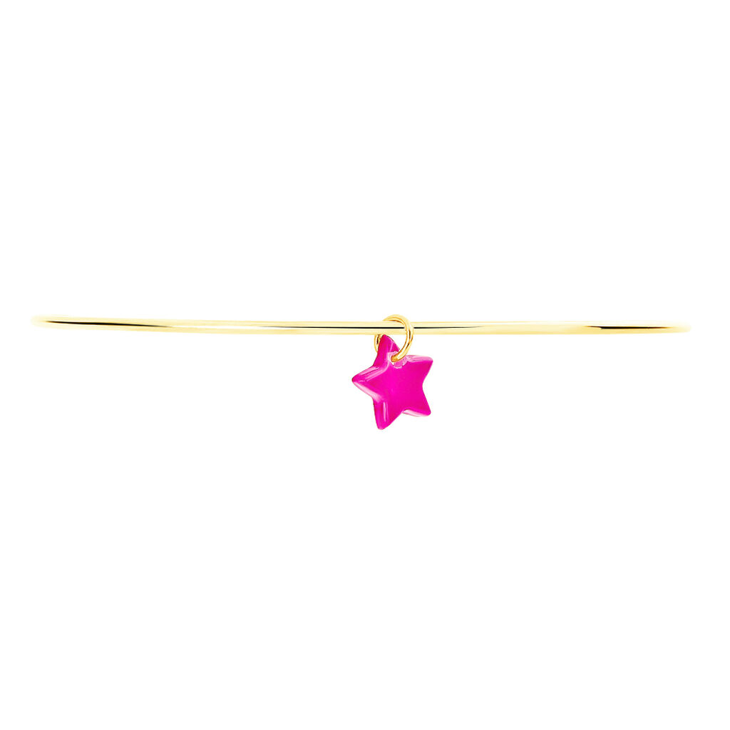 Bracelet Jonc Ida Etoile Or Jaune - Bracelets joncs Enfant | Histoire d’Or