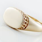 Chevali&egrave;re Plaqu&eacute; Or Jaune Nail - Chevali&egrave;res Homme | Histoire d&rsquo;Or