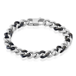 Bracelet Brendano Acier Bicolore - Bracelets chaîne Homme | Histoire d’Or