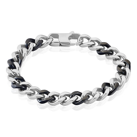 Bracelet Brendano Acier Bicolore - Bracelets chaîne Homme | Histoire d’Or