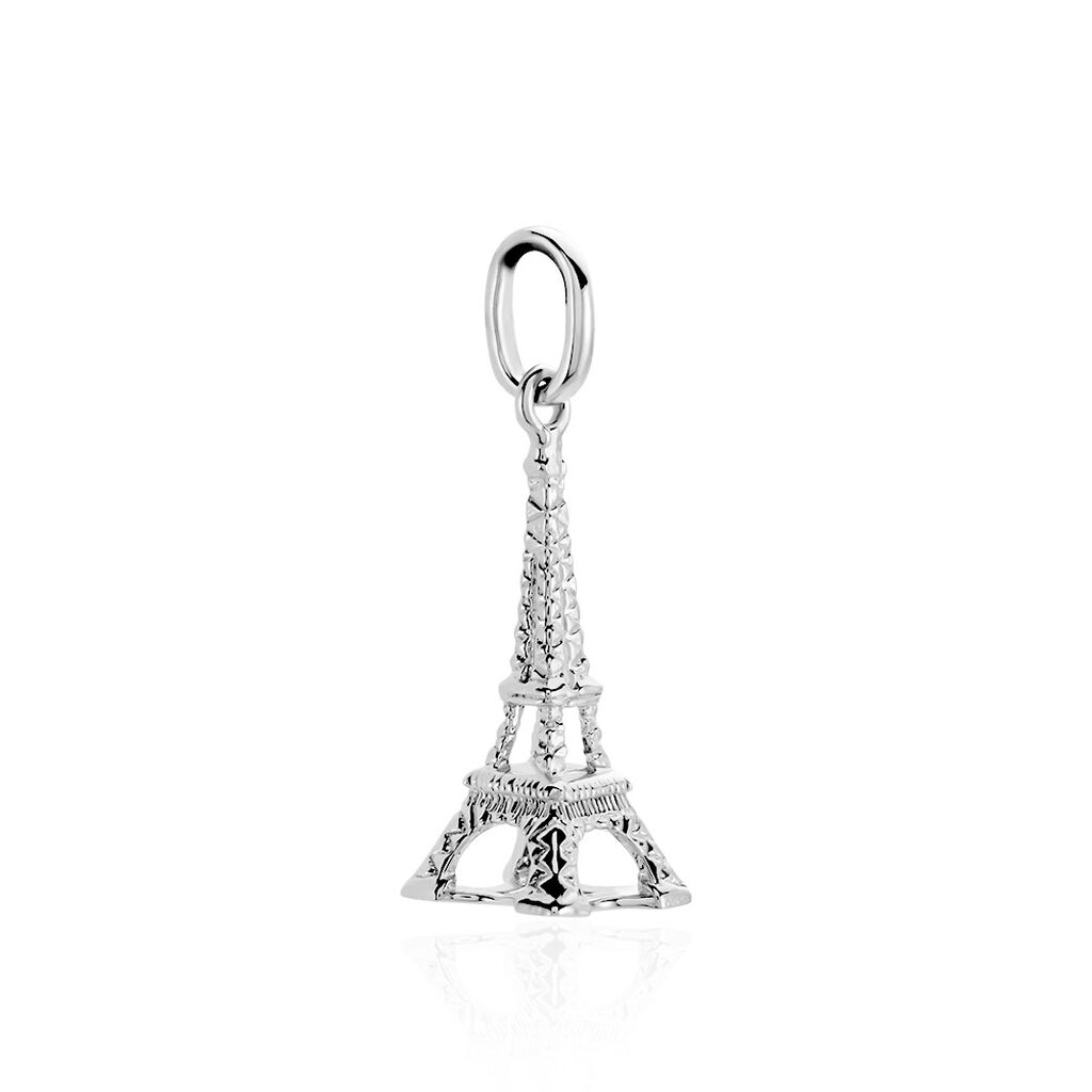 Pendentif Marceau Argent Blanc