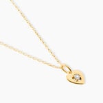 Pendentif Saturnina Or Jaune Diamant - F&ecirc;te des m&egrave;res Femme | Histoire d&rsquo;Or