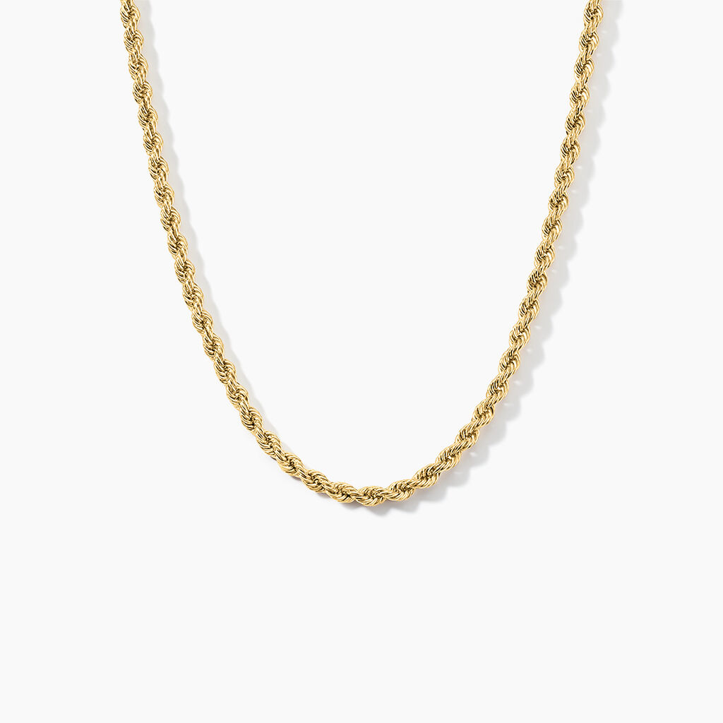Collier Or Jaune Jerry - Chaines Femme | Histoire d’Or