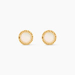 Boucles D'oreilles Puces Himelinda Or Jaune - Clous d'oreilles Femme | Histoire d&rsquo;Or
