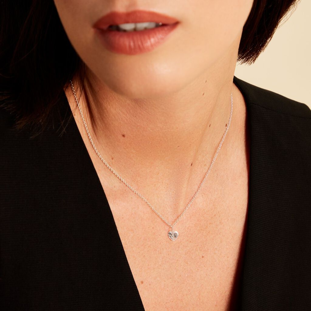 Collier Argent Sopher Oxyde De Zirconium - Colliers fantaisie Femme | Histoire d’Or