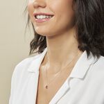 Collier Goutte Or Jaune Amethyste - Colliers Femme | Histoire d&rsquo;Or