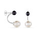Boucles D'oreilles Pendantes Alyson Argent Blanc Céramique - Boucles d'oreilles fantaisie Femme | Histoire d’Or