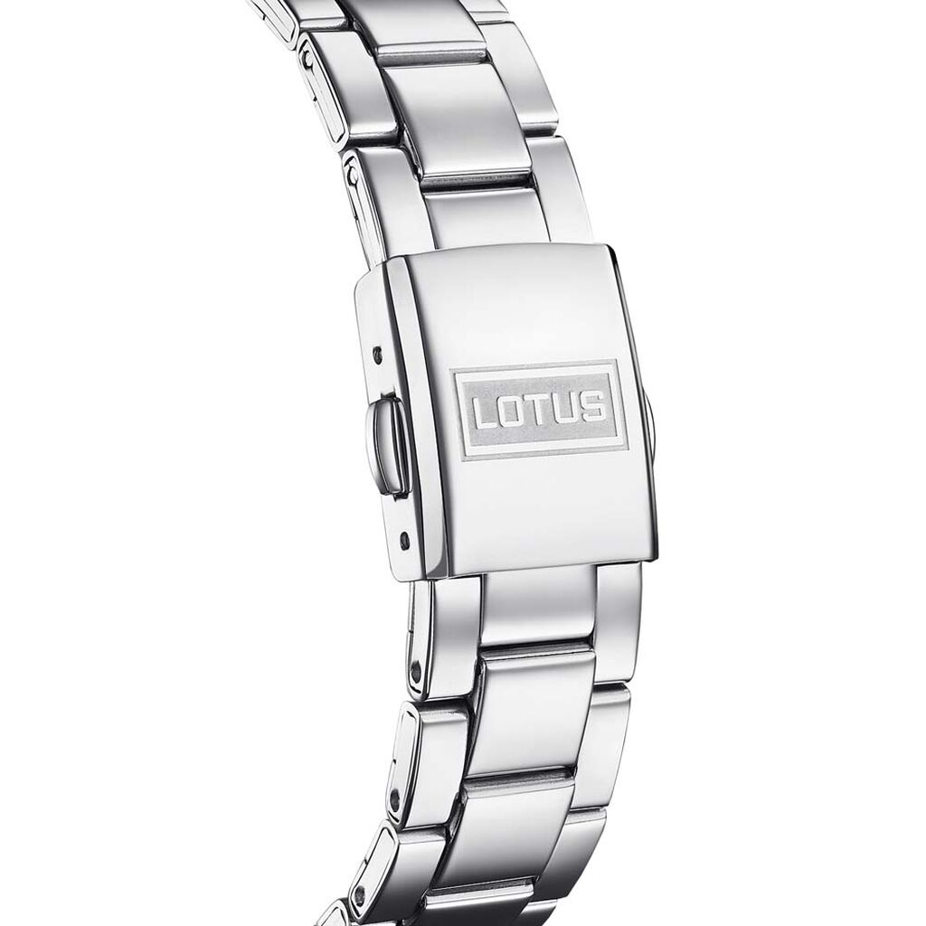 Montre Lotus Bliss Argent&eacute; - Montres Femme | Histoire d&rsquo;Or