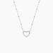 Collier Argent Blanc Gyoso - Colliers fantaisie Femme | Histoire d’Or