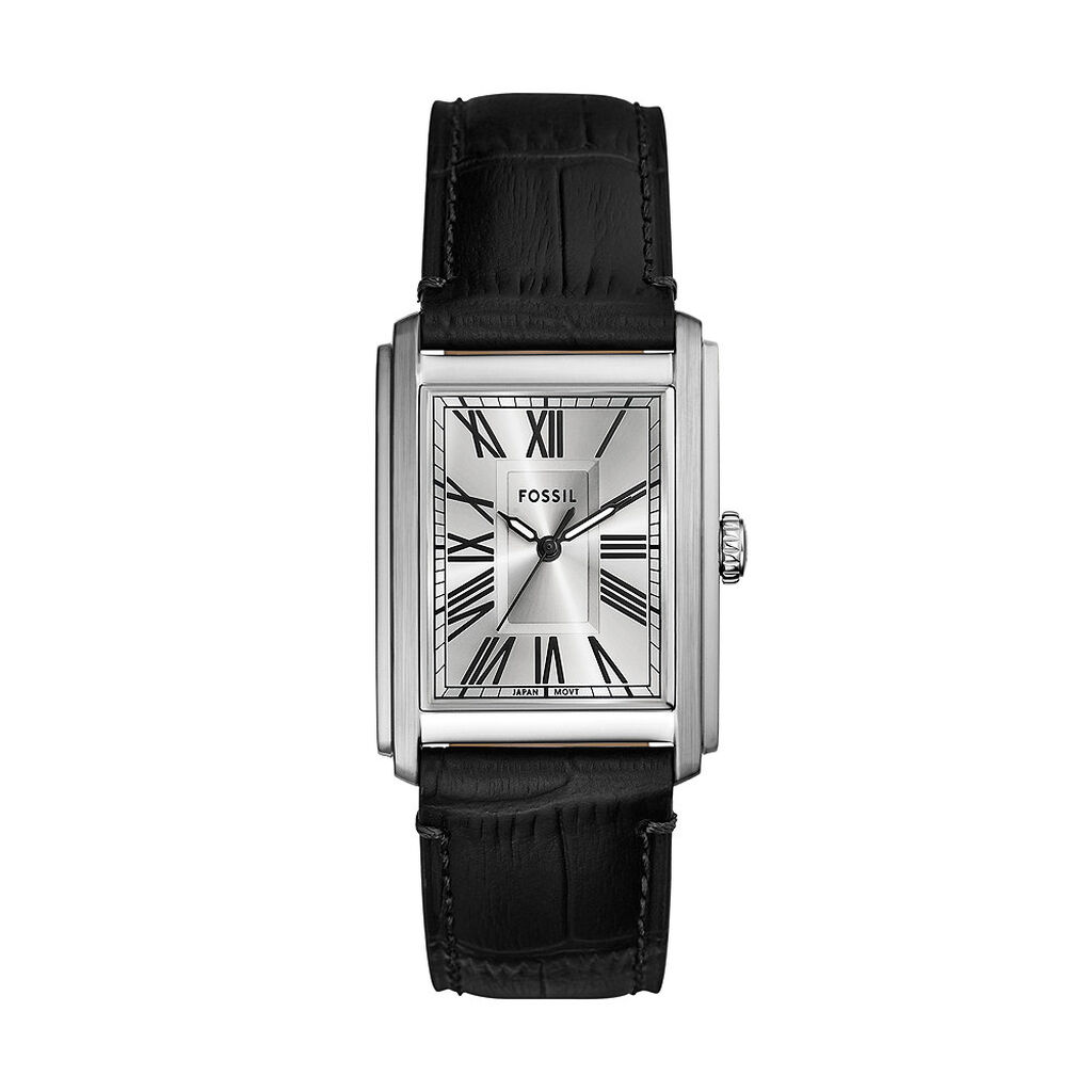 Montre Fossil Carraway Argent&eacute; - F&ecirc;te des p&egrave;res Homme | Histoire d&rsquo;Or