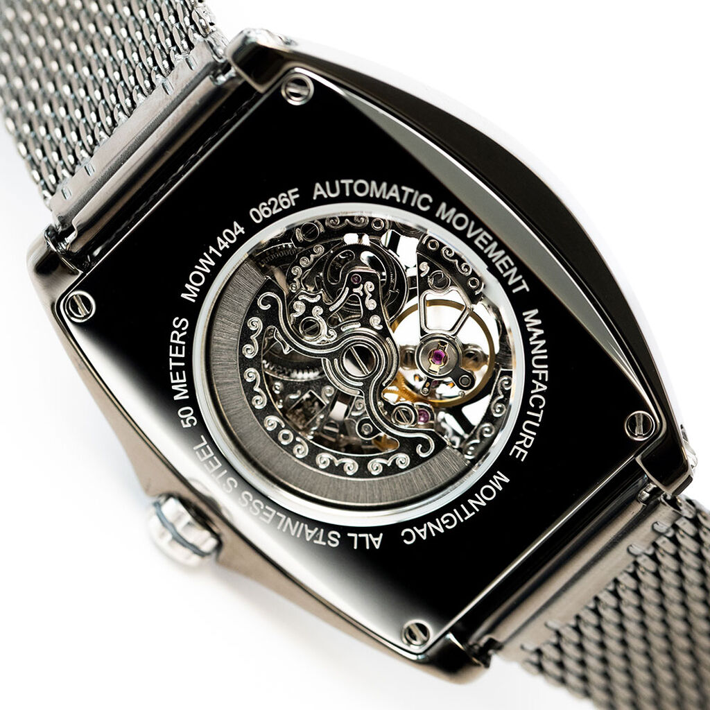 Montre Montignac Tonneau Automatique - Montres m&eacute;caniques Homme | Histoire d&rsquo;Or