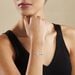 Bracelet Anoki Argent Blanc - Bracelets Femme | Histoire d’Or