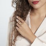 Bague Manora Or Jaune Diamant - Bagues avec pierre Femme | Histoire d&rsquo;Or