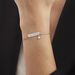 Bracelet Argent Blanc Sameera Agate - Bracelets Femme | Histoire d’Or