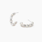 Cr&eacute;oles Perlissima Argent Blanc Perle De Culture - Boucles d'oreilles cr&eacute;oles Femme | Histoire d&rsquo;Or