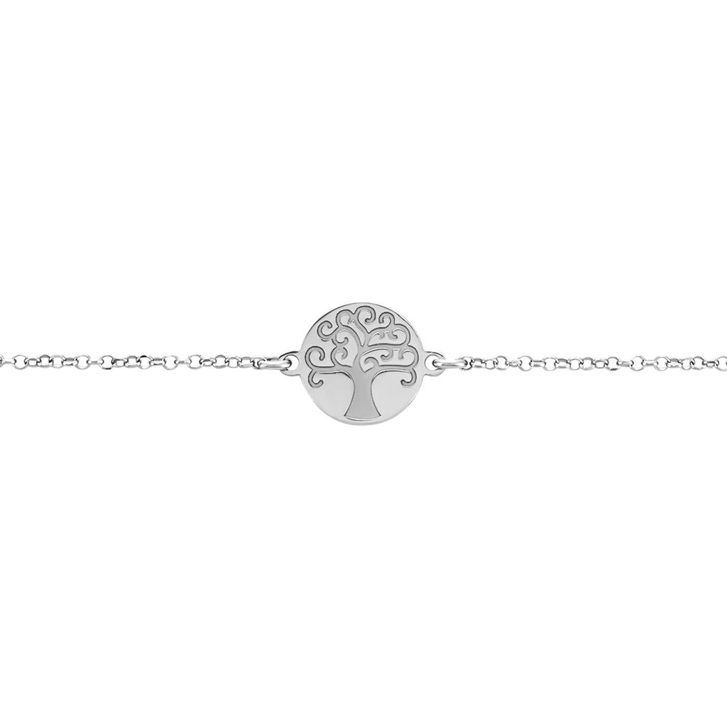 Bracelet Steenie Argent Blanc - Bracelets Femme | Histoire d’Or