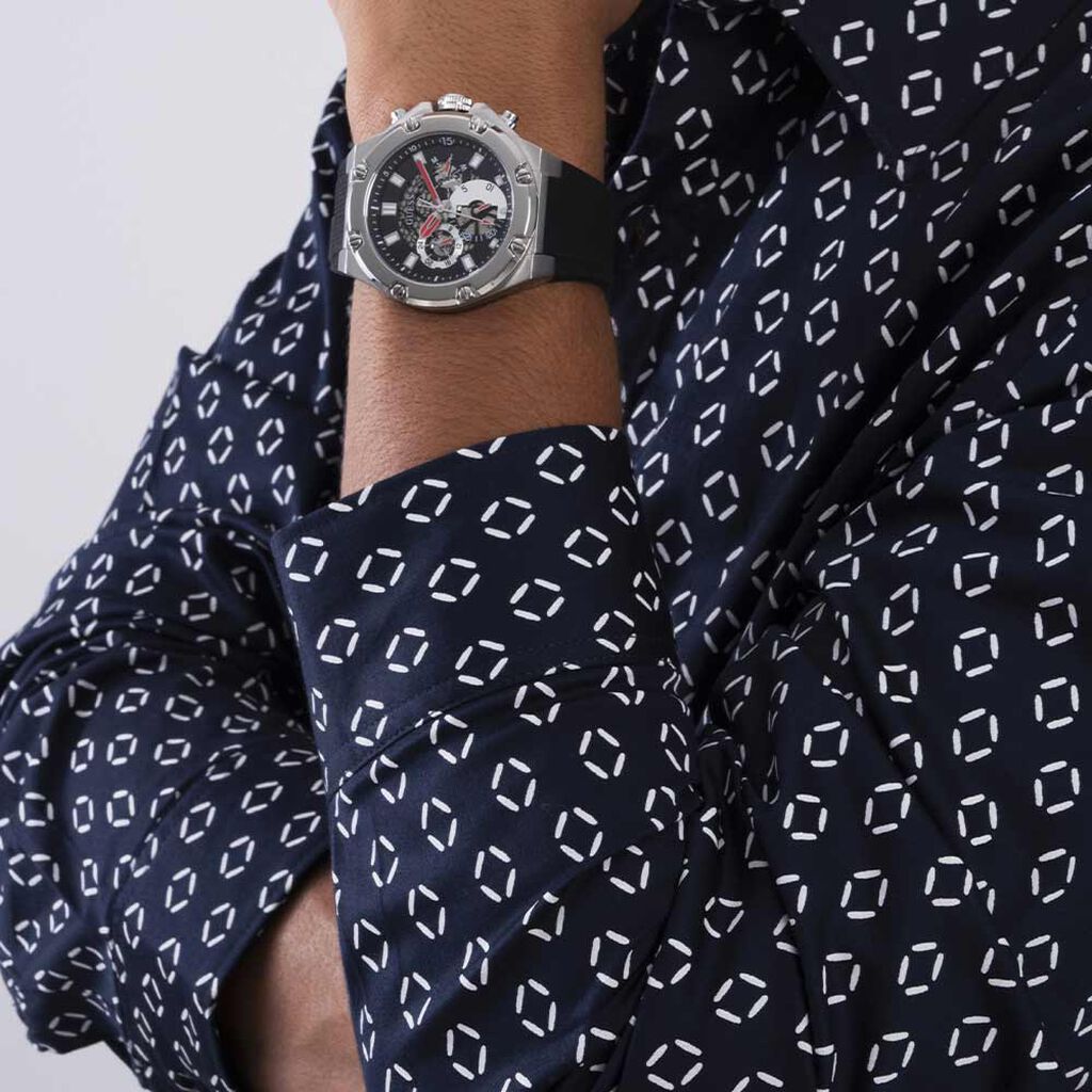 Montre Guess Third Gear Noir - Montres Homme | Histoire d’Or