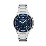Montre Emporio Armani World Explorer Bleu - Montres solaires Homme | Histoire d&rsquo;Or