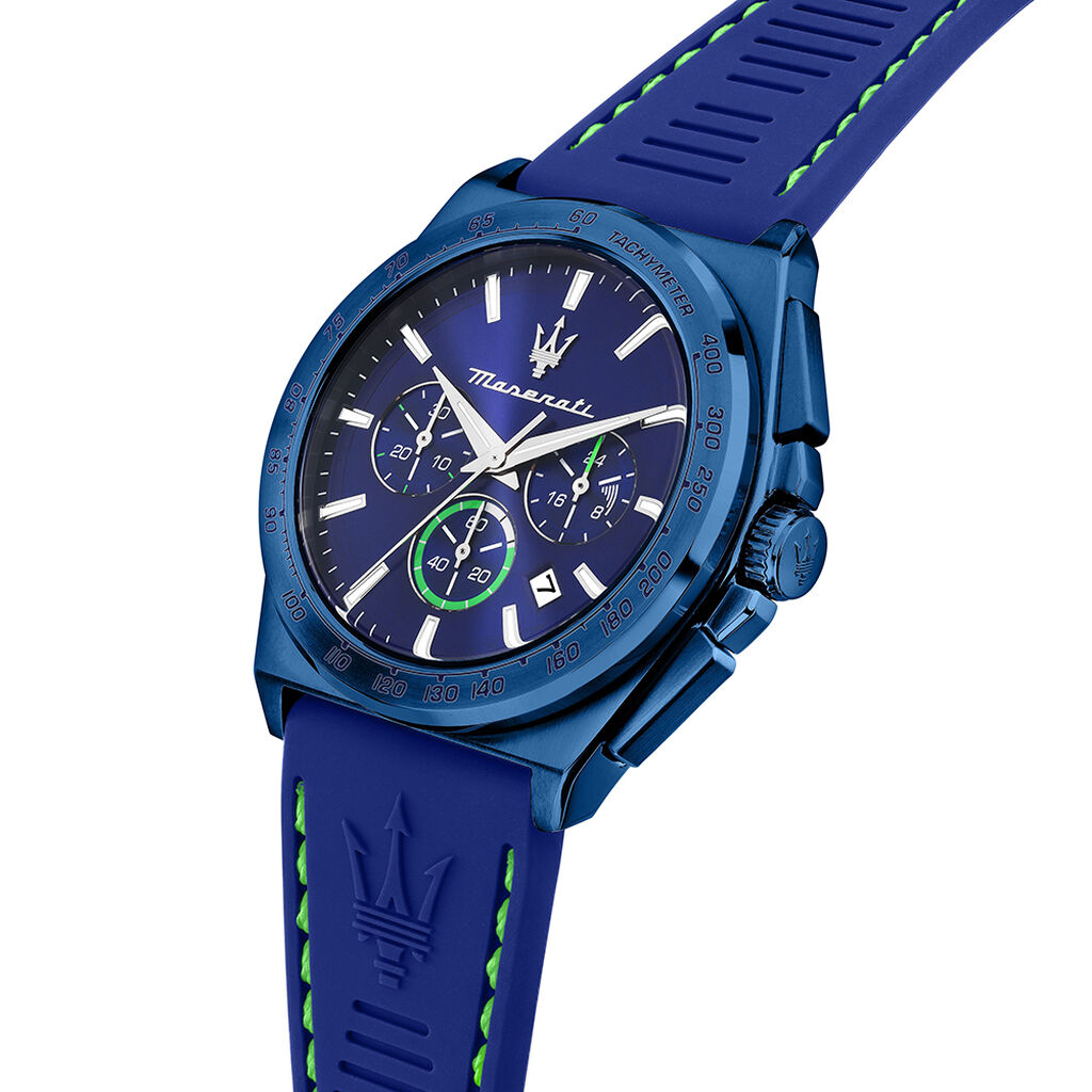 Montre Maserati Velocita Bleu - Montres chronographes Homme | Histoire d&rsquo;Or